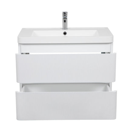 Mobilier de baie suspendat Accent Lux alb