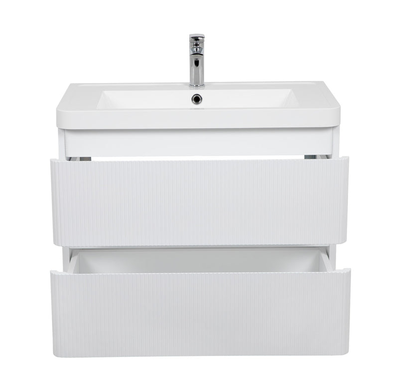 Mobilier de baie suspendat Accent Lux alb