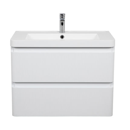 Mobilier de baie suspendat Accent Lux alb