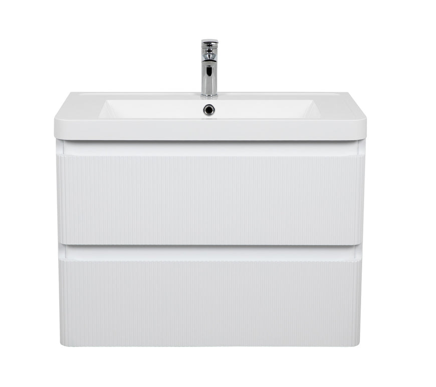 Mobilier de baie suspendat Accent Lux alb