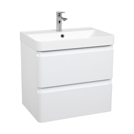 Mobilier de baie suspendat Accent Lux alb
