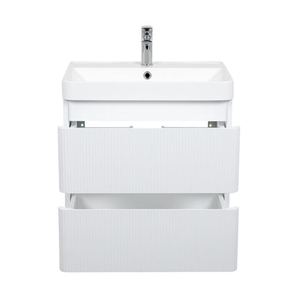 Mobilier de baie suspendat Accent Lux alb