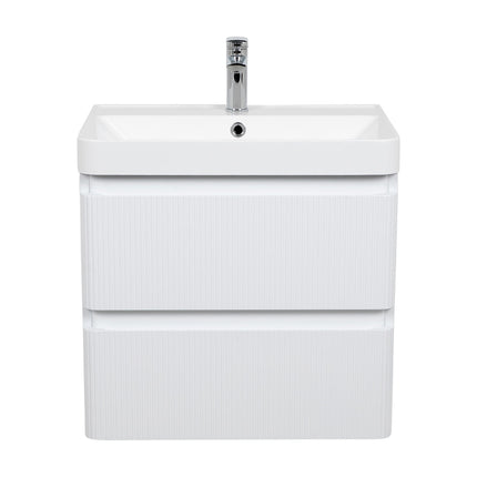 Mobilier de baie suspendat Accent Lux alb