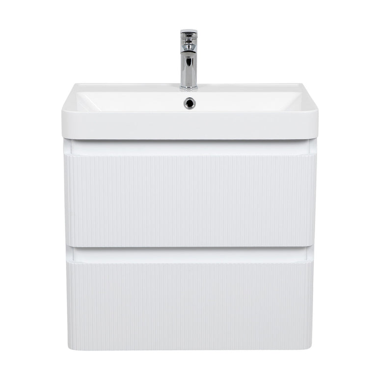 Mobilier de baie suspendat Accent Lux alb