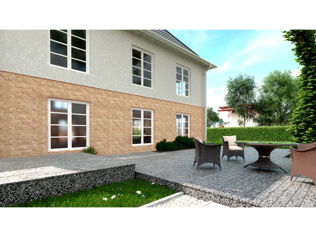 Piatra Decorativa Roma 1 Beton (0.75mp), Stegu www.olivy.ro