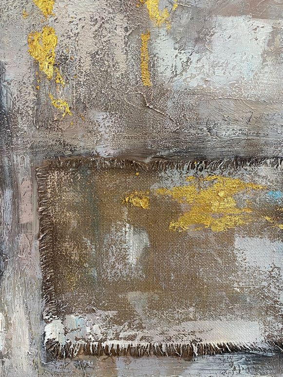 Tablou abstract modern în ulei – 80×120 cm | Olivy