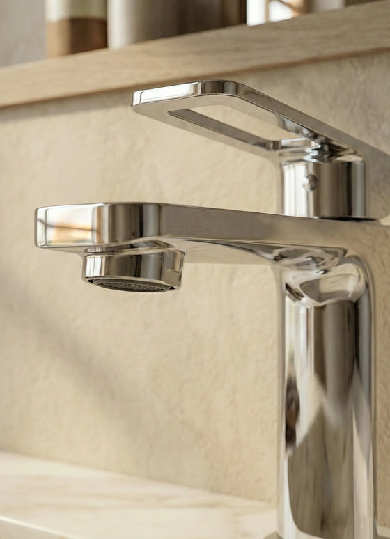 Baterie lavoar – Colecția Silva – Crom