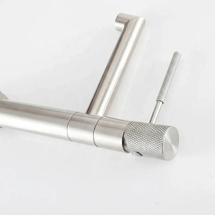 Baterie lavoar rotativă H-slim – inox premium