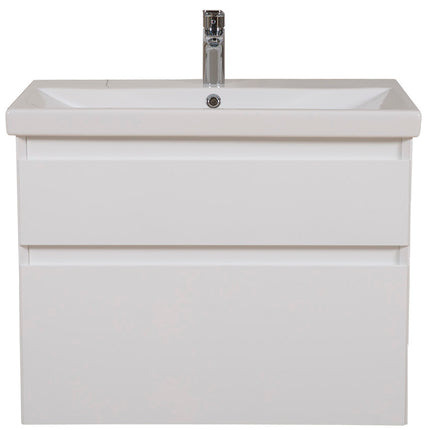 Mobilier de baie suspendat Elite, Alb Mat