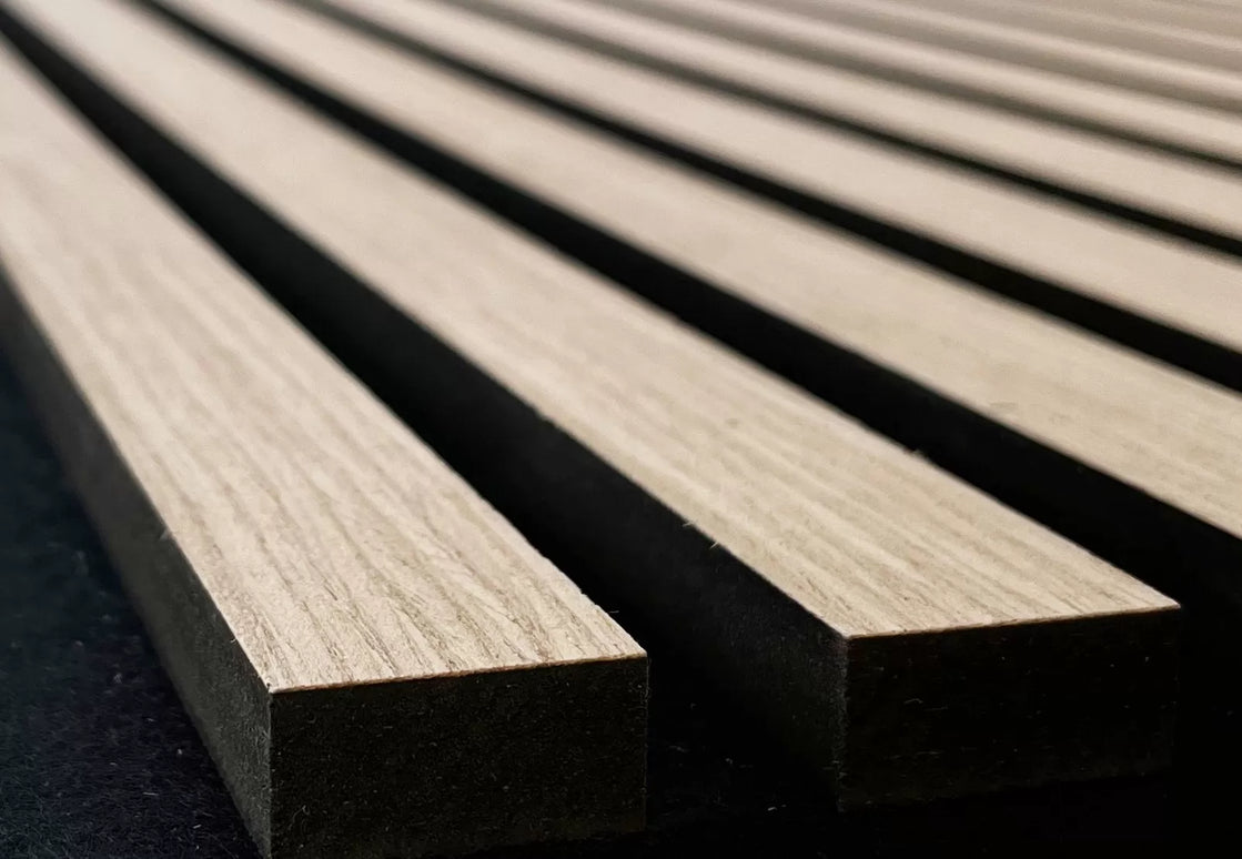 Panou Riflaj decorativ MDF Oak 001 – Stejar natural 2700x605x18mm