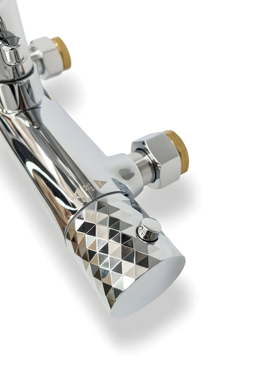 Set duș termostatic Thermostatic Urban Steel – confort și design premium