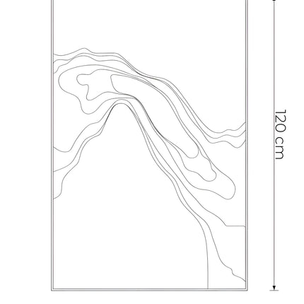 Tablou abstract texturat – 80×120 cm | Olivy