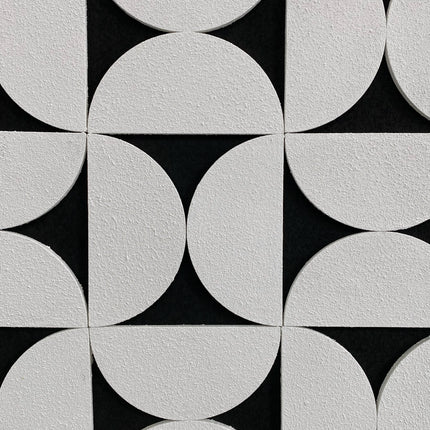 Tablou geometric alb-negru – 120×80 cm | Olivy