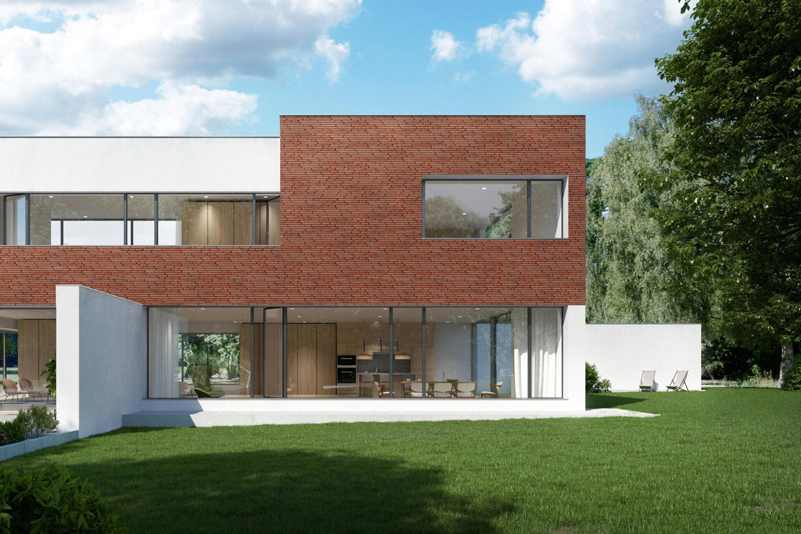 Piatra Decorativa Bronx Red Beton (0.47mp), Stegu www.olivy.ro