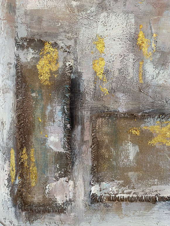 Tablou abstract modern în ulei – 80×120 cm | Olivy