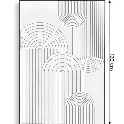 Tablou abstract în tonuri pământii – 120×80 cm | Olivy