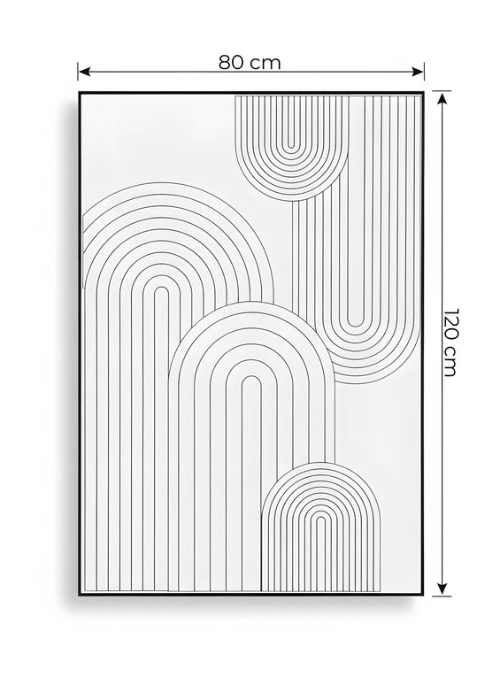 Tablou abstract în tonuri pământii – 120×80 cm | Olivy