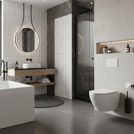 Vas WC Suspendat White Glossy  - W03-S