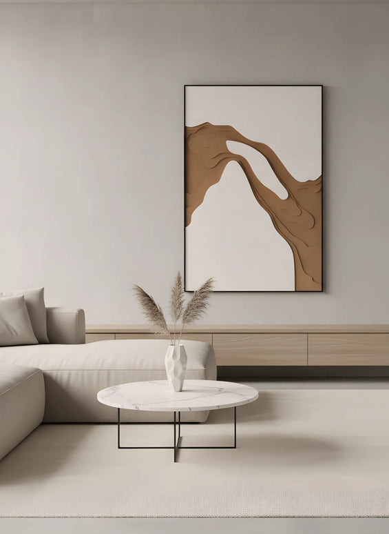 Tablou abstract texturat – 80×120 cm | Olivy