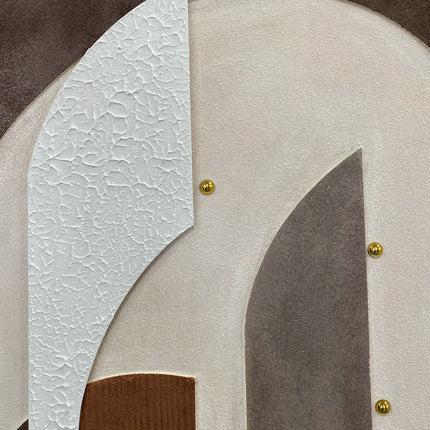 Tablou abstract cu accente aurii – 80×120 cm | Olivy