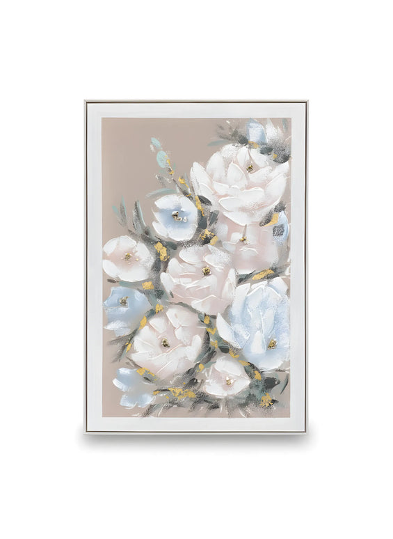 Tablou abstract cu accente aurii – 80×120 cm | Olivy