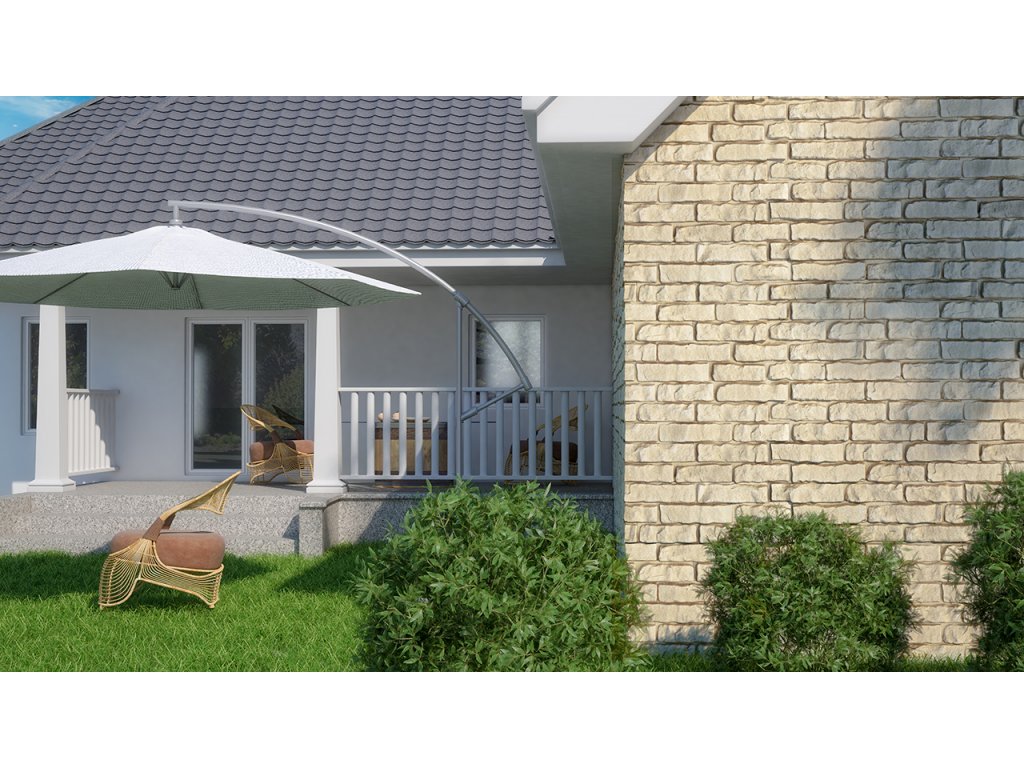 Piatra Decorativa Santorini 1 Beton (0.47mp), Stegu www.olivy.ro