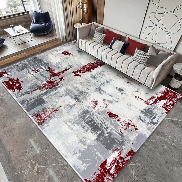 Covor Modern Rose 36506C Roșu/Gri armeda