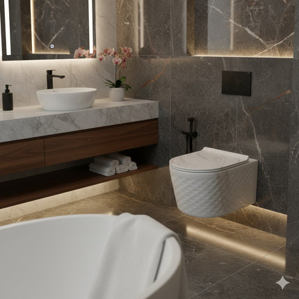 Vas WC Modern Diamond 3D