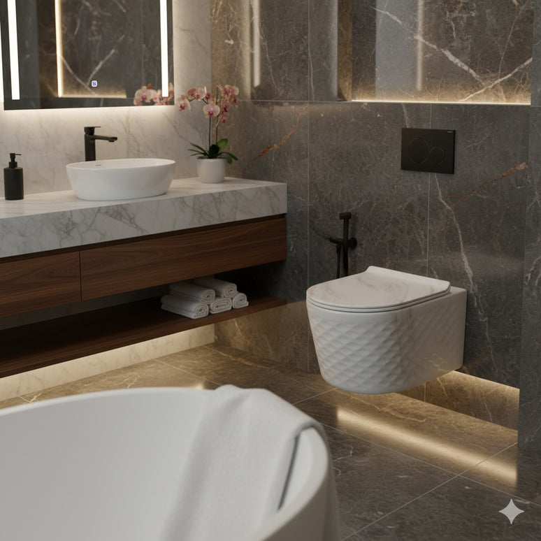 Vas WC Modern Diamond 3D