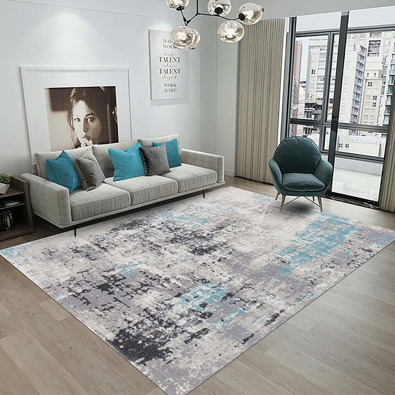 Covor Modern Rose 36540 B Turcoaz/Gri armeda