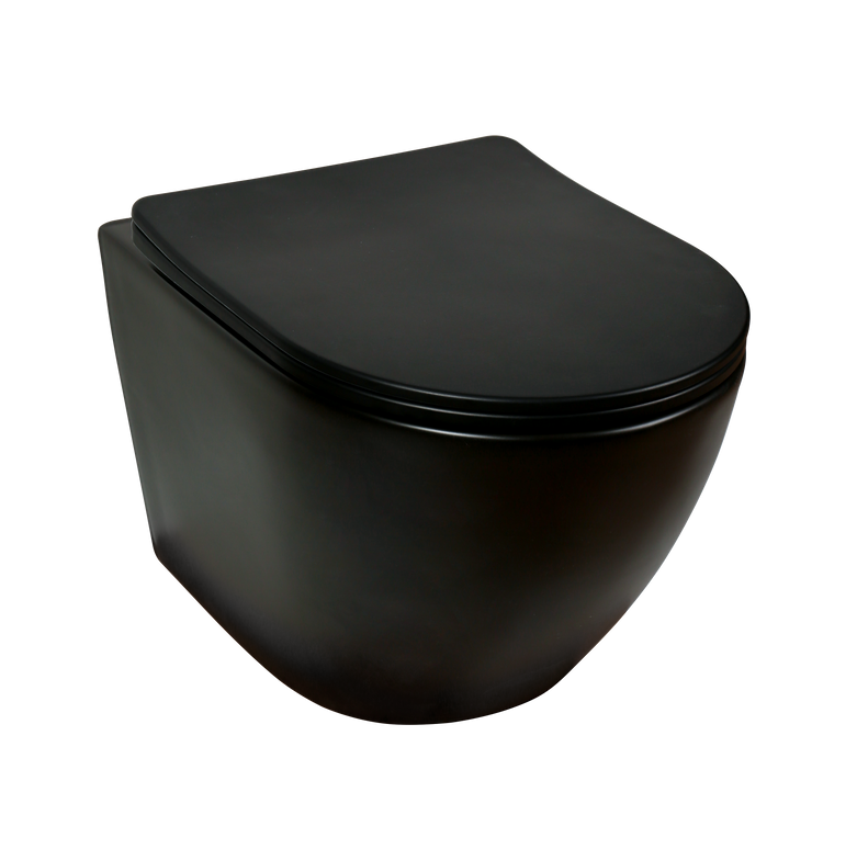 Vas WC Suspendat Black Matte -W03-S-CBK-M