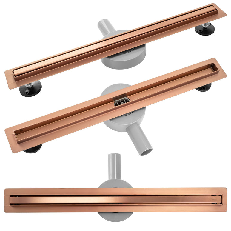 Rigola dus NEO Slim Pro brushed copper 60