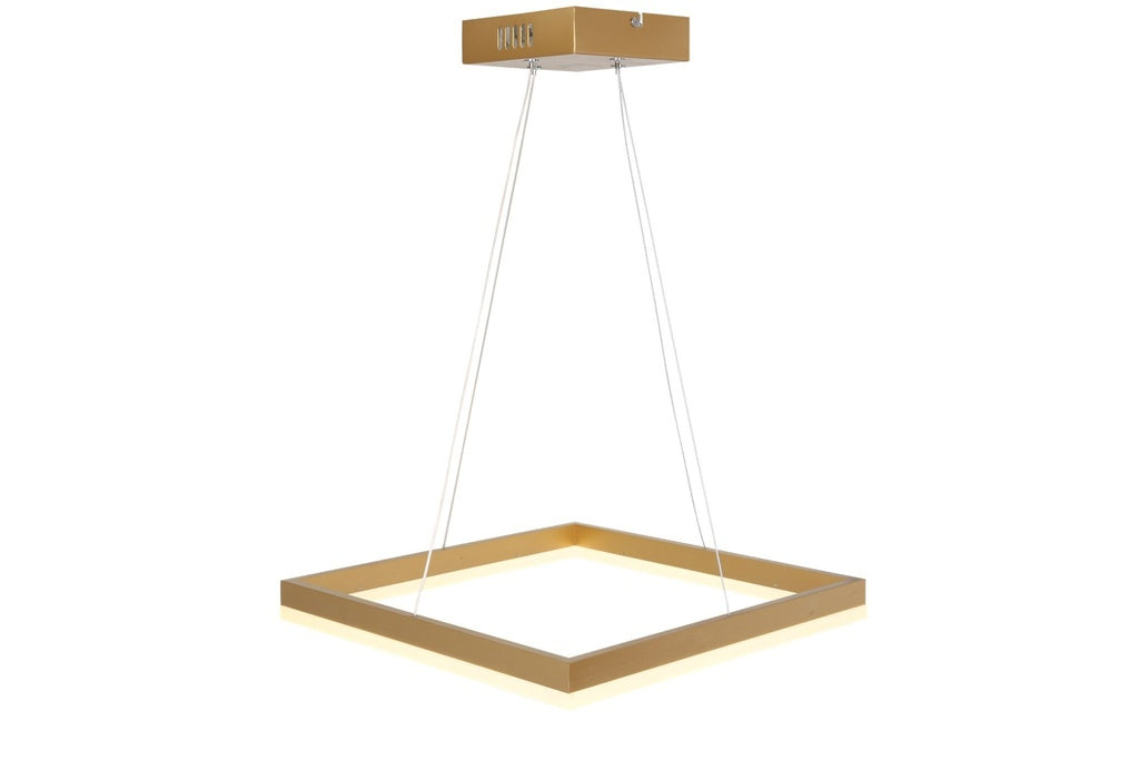 Lustra Led Suspendata 62W 4340Lm, Gold cu trei tipuri de Lumina  5248/400 GD