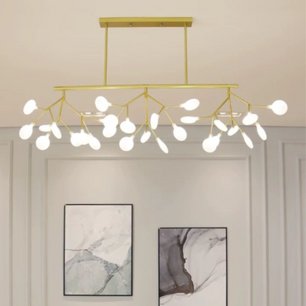 Lustra LED Branch Art 1, suspendata, 54W, cu 27 becuri, G4,auriu 66010/C27 GD