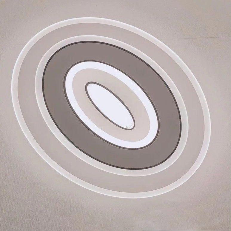 Lustra LED Illusion Circle 8003 ,cu telecomanda, 100W, 2500lm, cu trei tipuri de lumina,intensitate reglabila