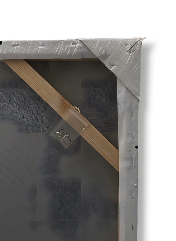 Tablou concentric alb-gri – 80×80 cm | Olivy