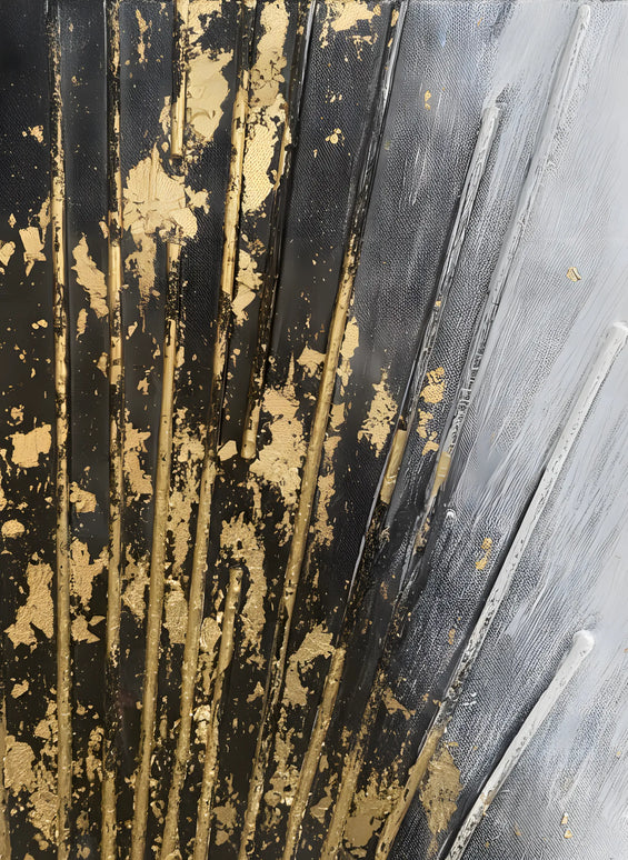 Tablou decorativ cu soare abstract – 50 × 150 cm | Olivy