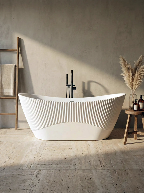 Cadă freestanding din acril Cara 6014 Line