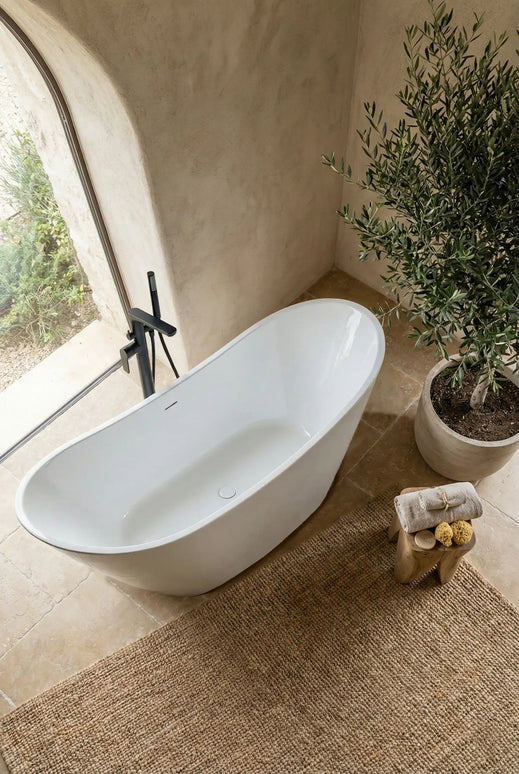 Cadă freestanding din acril Vela