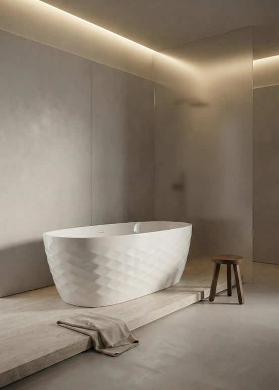 Cadă freestanding din acril Mira 6073