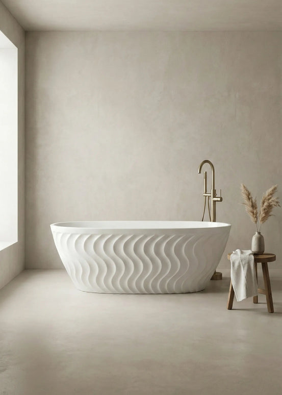 Cadă freestanding din acril Eva 6076