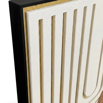 Tablou geometric în tonuri calde – 80×60 cm | Olivy