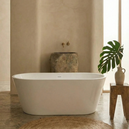 Cadă freestanding din acril Luma