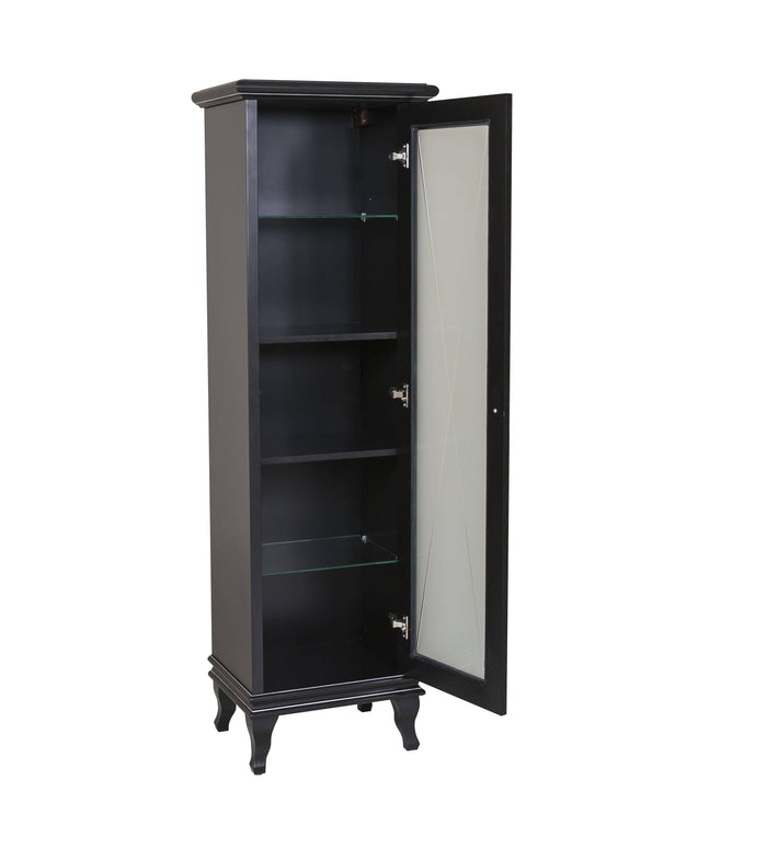 Soldat pe pardoseală Beatrice Negru+Crom Aqua Rodos