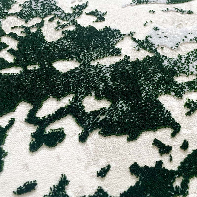 Covor Modern Rose 36897 A Verde Safir/Gri armeda