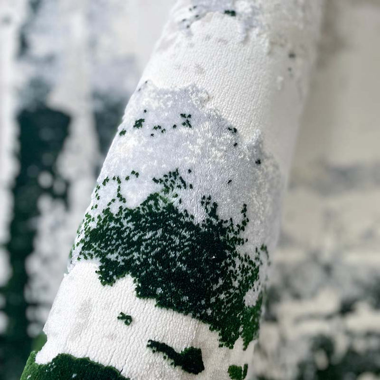 Covor Modern Rose 36897 A Verde Safir/Gri armeda