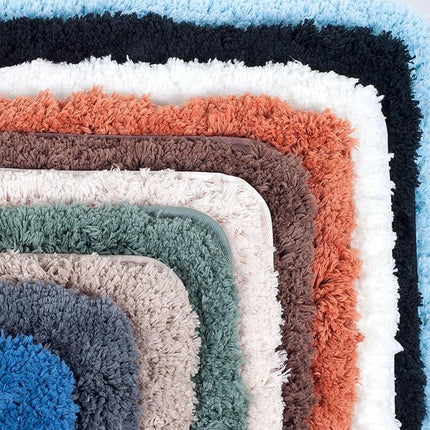 Covoraș baie din microfibră supersoft, antiderapant TRP, 45×75 cm, Bej