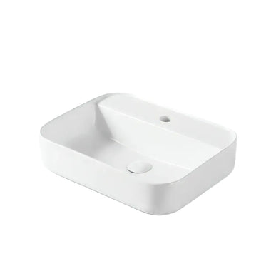 Lavoar ceramic dreptunghiular A422B – alb lucios