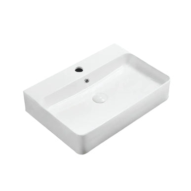 Lavoar ceramic dreptunghiular A451 – alb lucios