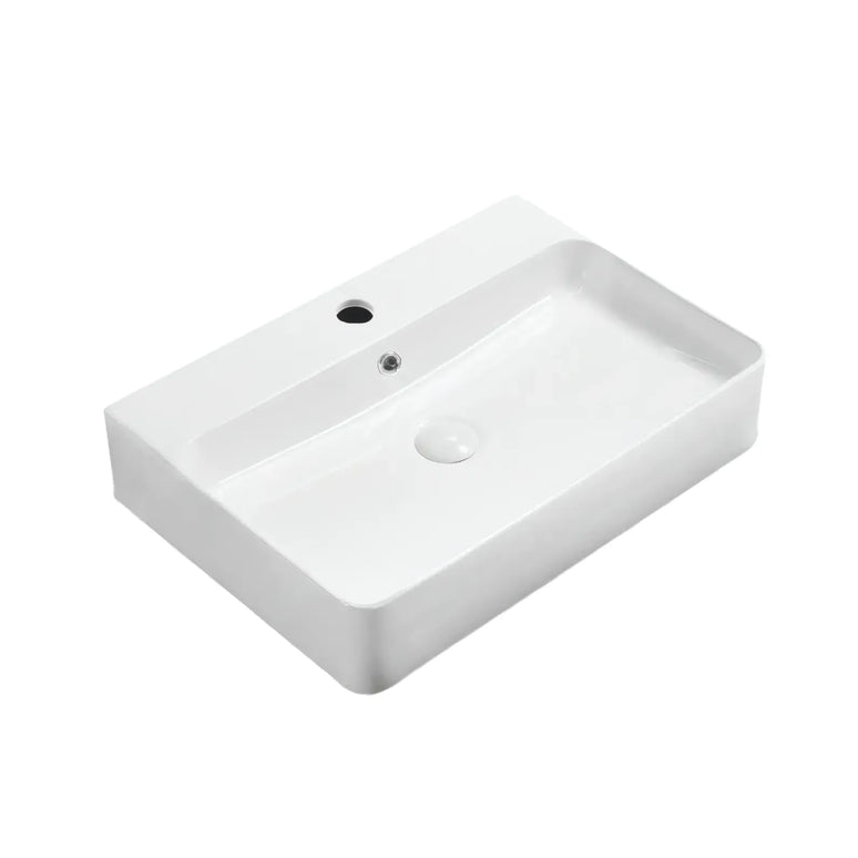 Lavoar ceramic dreptunghiular A451 – alb lucios